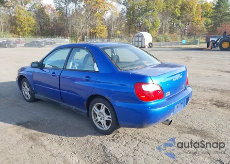 2004 Subaru Impreza Wrx из США, поврежденный, VIN JF1GD29604G507232